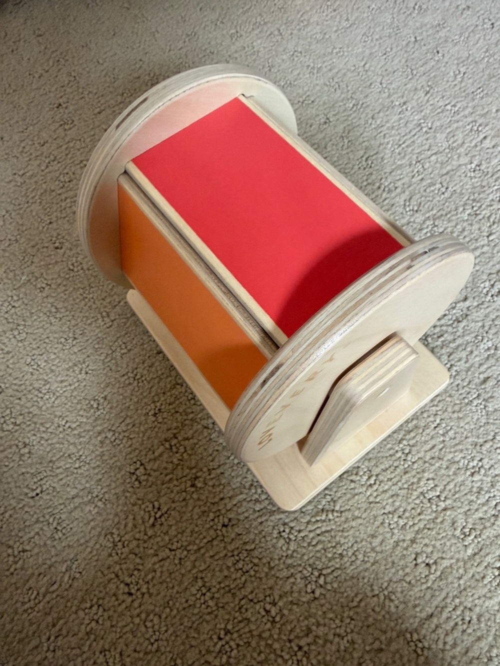 Lovevery spinning rainbow - from sensor playkit